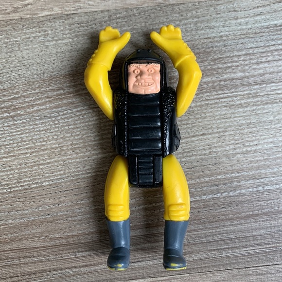 Real Ghostbusters EEK Motorcycle Driver Action Figure Kenner 1988 1980s Toy - Picture 2 of 9